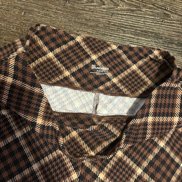 Plaid Flare Pants - Picture 2 of 2